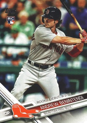 2017 Topps Series Update Andrew Benintendi #US-225 Boston Red Sox