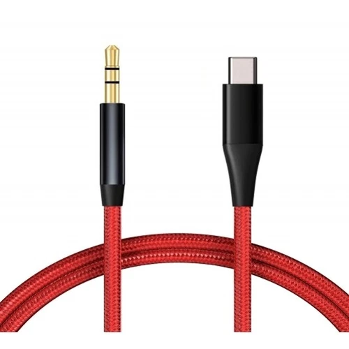 Aux Cable USB-C to 3.5mm Audio Cord Car Stereo Aux-in Adapter for Cell Phones
