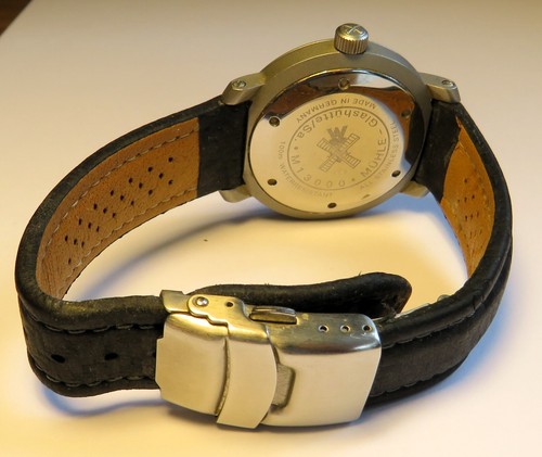 Mulino Vetreria Strumenti Nautici Titanio Marina Aviatore Automatico HAU M13000 - Foto 5 di 12