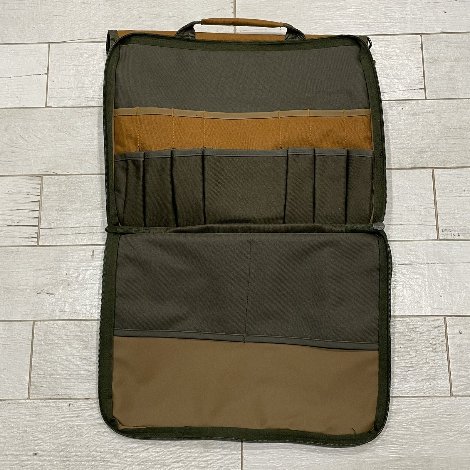 Bucket Boss Contractors Field Bag Canvas Briefcase Laptop James Hardie
