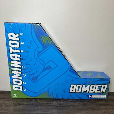 NEW Dominator Action Sports Bomber Pro Scooter (Blue/White)  / DOM17003