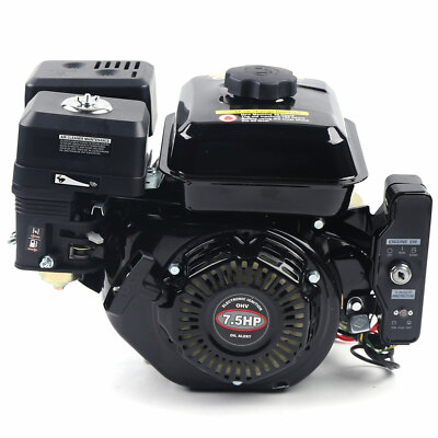212cc  4-Stroke 7.5 HP Electric Start Horizontal Engine Go Kart Gas Engine Motor