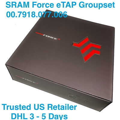 NEW SRAM Force eTAP AXS Electronic HRD Road Bike Groupset 2X12 Speed Flat Mount