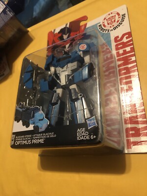 Transformers Robots in Disguise Warrior Class Blizzard Strike Optimus Prime New