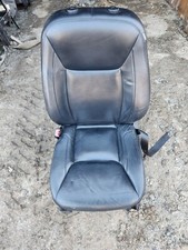 2013 Chysler 300 Oem Front Left Driver Seat Power Black.leath Base Included