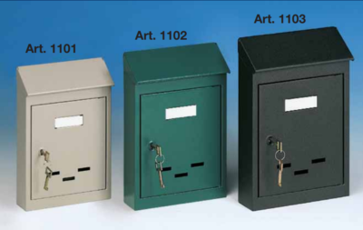 Cassetta Postale Bianca 26x20x7 Cm - Buca Delle Lettere Con Chiave E Viti - Foto 7