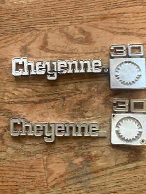 73-87 CHEVY PICKUP CHEYENNE 30 EMBLEMS 74 75 76 77 78 79