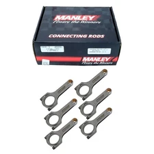 Manley Forged H-Beam Connecting Rods 3/8" ARP 2000 Fits BMW N54B30 06-16 14078-6