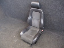 Sedile passeggero PELLE ALCANTARA Audi TT 8N sedile sportivo sedile in pelle nero