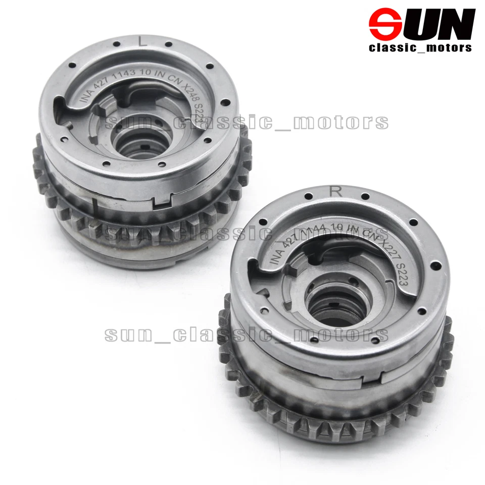 Ajustador de árbol de levas L&R admisión INA para Mercedes-Benz W205 W218 C212 V6 3,0 3,5 L Foto 4 de 4