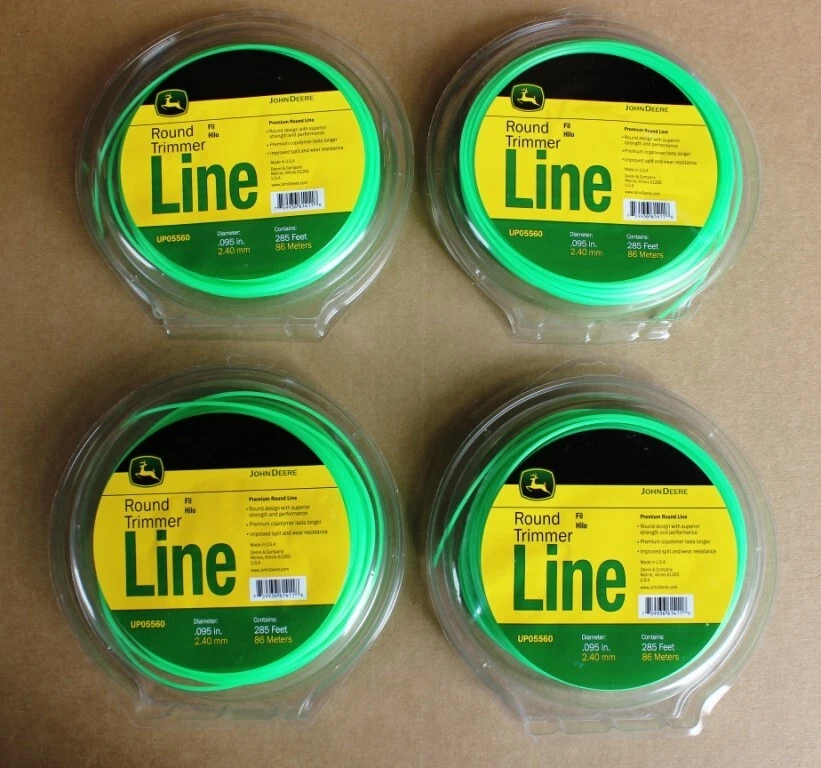PACK de 4 cuerdas para herbicida John Deere de 0,095 pulgadas línea de alta resistencia UP05560 Foto 2 de 4