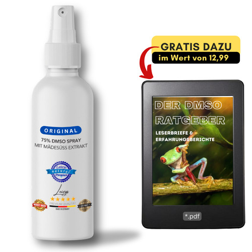 Leivys DMSO Sportler SPRAY + Mädesüß Schmerzen Entzündung antiinflammatorisch