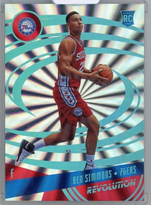 2016-17 Panini Revolution Ben Simmons Sunburst #143 /75