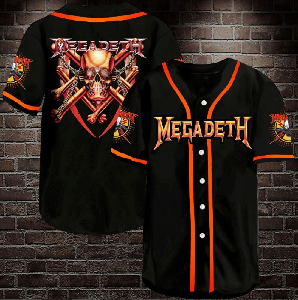 MEGADETH  ホッケーシャツ Rattlehead '83 Limited Edition Hockey Jersey – Megadeth Official Store