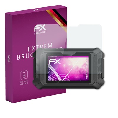 atFoliX Glasfolie für OBDStar X300 Pro 4 Displayfolie 9H Schutzpanzer