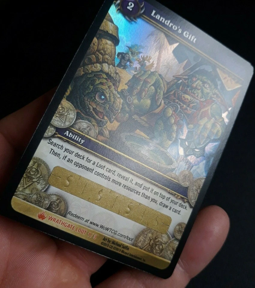 World of Warcraft Loot Card Landro’s Gift (Unscratched) Chance For A Rare Mount - Image 3 of 4
