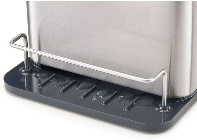 Joseph 85134 Surface Sink Caddy Stainless Steel Sponge