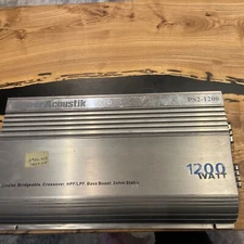 Power Acoustik Ps2-1200 1200W Untested Parts Repair Broken
