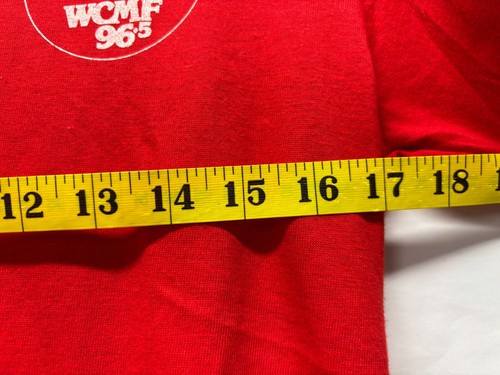 Camisa De Colección Polo Screen Mates Coca Cola Roja Hecha en EE. UU. WCMF 96.5 - Imagen 5 de 8