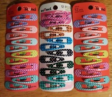Sc nci Snap Clips, Multicolored, 12 Pcs, Lot Of 3