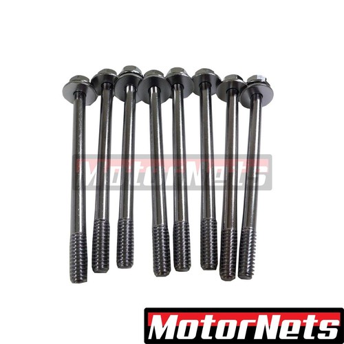 Center Bolt Chrome Valve Cover Bolts Fits SB Chevy 86Up Set SBC 305