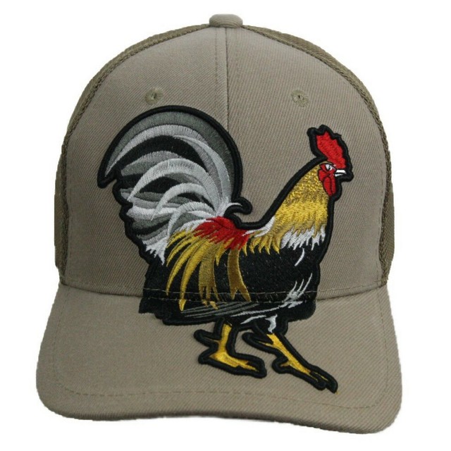 Rooster Baseball Cap Mesh Trucker Sun Visor Mexico Gallo Cock Hat