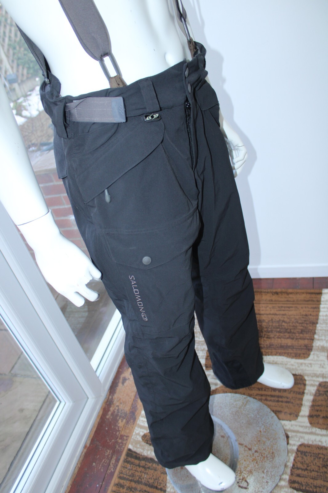 Salomon 10K Pantaloni da Sci Salopette Nero Sci 54 clima pro Nero W36 L33