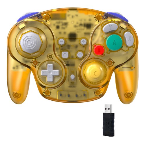 Wireless 2.4 G For Nintendo GameCube NSO Switch PC Mac Windows USB Controller - Picture 12 of 87