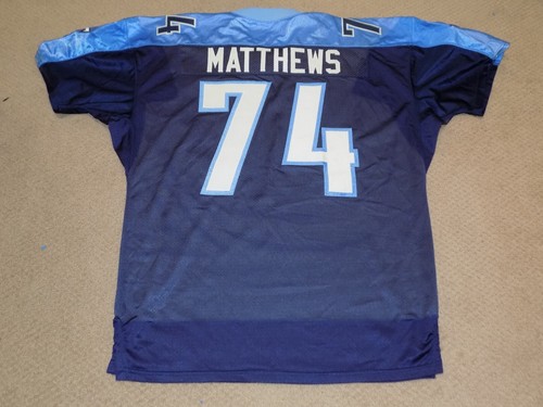 Bruce Matthews Game Jersey Tennessee Titans Oilers 2007 HOF USC