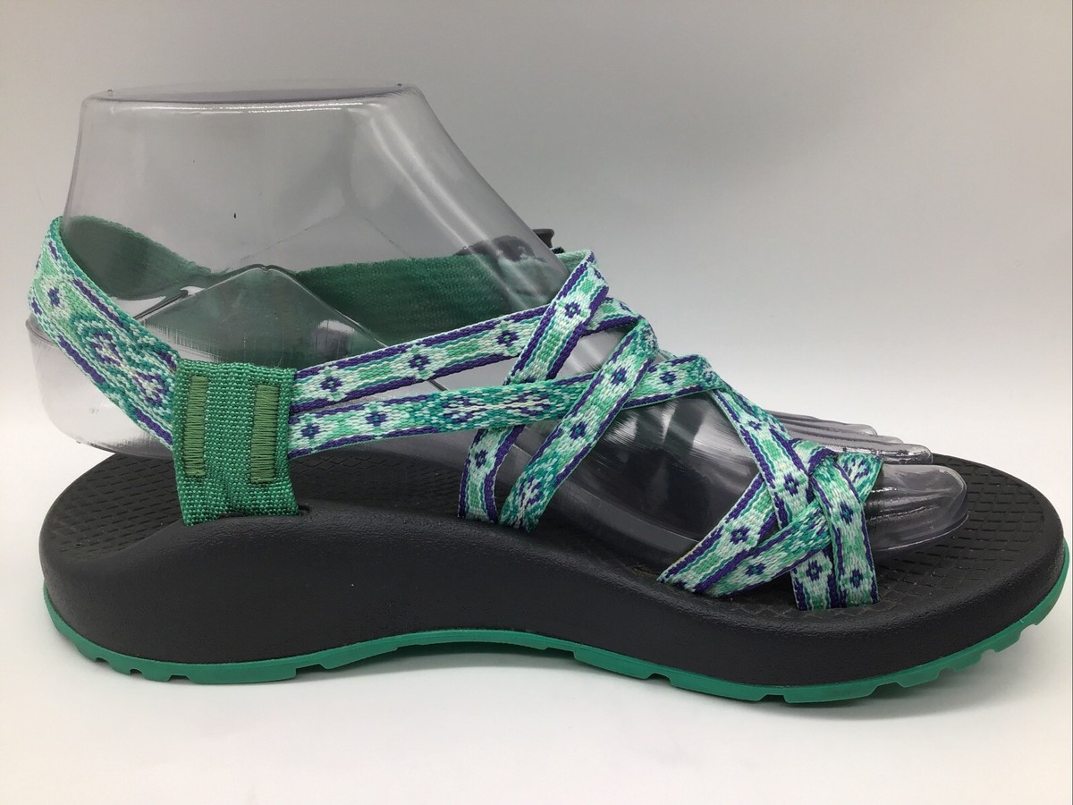 CHACO Woman's ZX2 Marina Mint Double Strapped Toe Loop