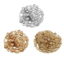 300x  Flower Beads Caps For DIY Necklace Bracelet Earring 6/8mm