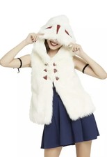 Princess Mononoke Vest Womens M Cosplay Official New Rare