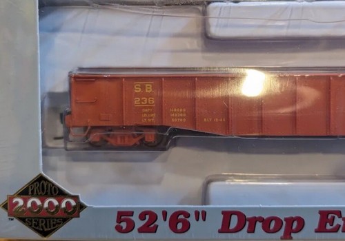 Walthers 21460 PROTO 2000 ~ 52' 6" Drop End Mill Gondola ~ South Buffalo (SB)236 - Picture 3 of 7