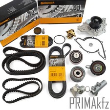 CONTI Zahnriemensatz Keilriemen + Wasserpumpe Thermostat für Audi Passat 2.5 TDI
