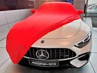 Indoor cover fits Mercedes-AMG SL R232 with mirror pockets supersoft and stretch