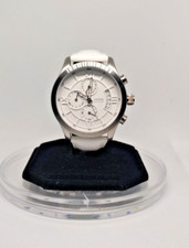 GUESS  STEEL   Unisex Quartz Watch U12637G2 Leather/100M/ Very Nice W/Battery