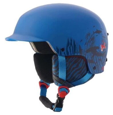 Anon Youth Kids Scout Snow Helmet Sharktank-Blue, Large (53-55cm)