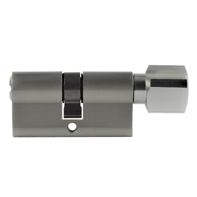 1x Knaufzylinder 60 mm 30/30 ohne Schlüssel als Blindzylinder nutzbar