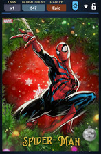 Topps Marvel Collect! Spider-Man 2023 Holiday Box Wreaths EPIC | DIGITAL