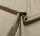 Pollack & Associates Flaxen Satin Wood Beige Wool Upholstery Fabric By Yard 54"W