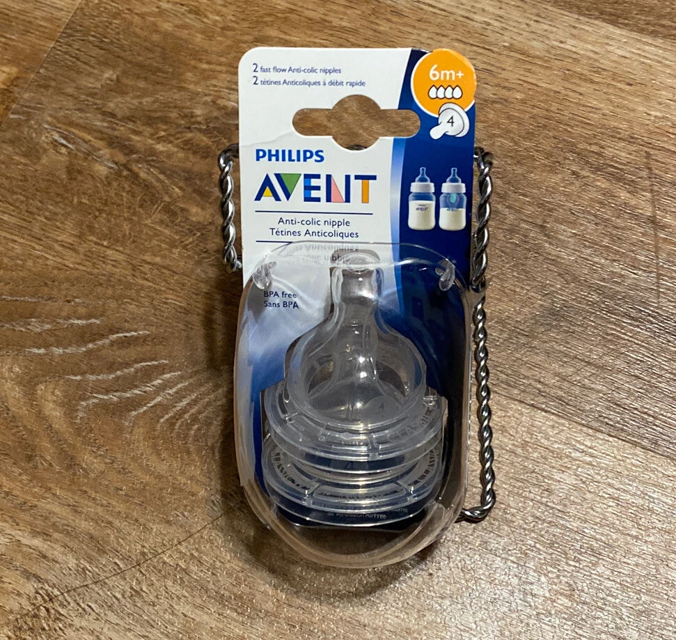 Avent anti colic hotsell nipple size 2