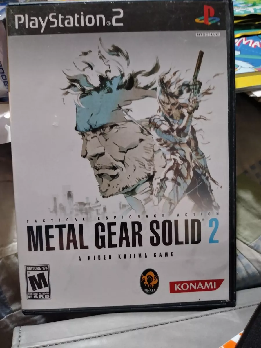 Metal Gear Solid games (Playstation 2) PS2 Tested.