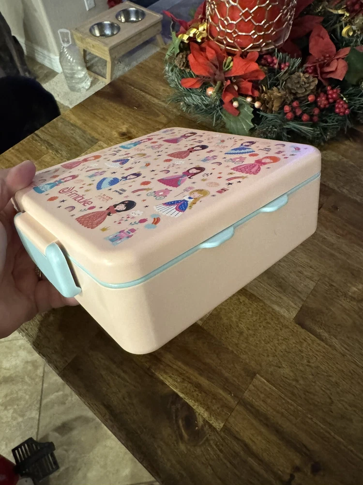 Bento Lunch Box for Kids - Leak Proof Toddler Bento Box with 4 Compartments BPA