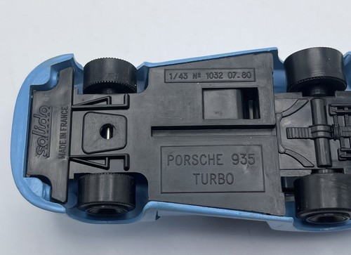 Solido 1032 Blue Porsche 935 Turbo 1:43 - Picture 10 of 10