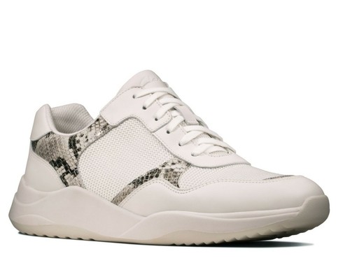 clarks sift lace trainer