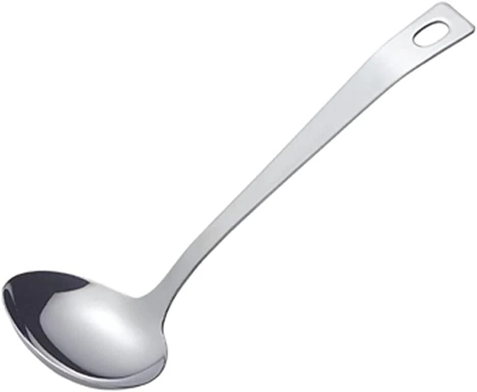 Cucharón Sori Yanagi L grande utensilios de cocina de acero inoxidable HECHO EN JAPÓN nuevo Foto 3 de 4