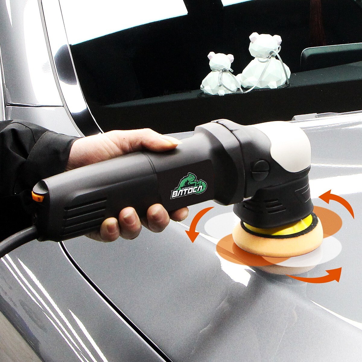 Dual Action Mini Car Polisher Buffer Sander 3inch DA Polishing Machine ...