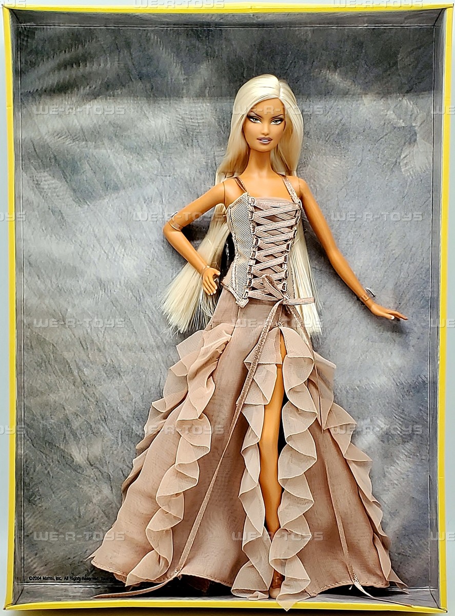 Versace Gold Label Sammlerstück Barbie Puppe 2004 Mattel B3457 | eBay
