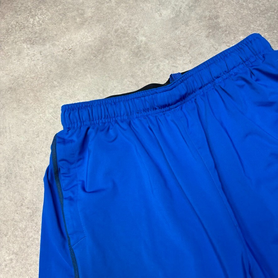 Adidas Shorts Mens Y2K Climalite Summer Gym Running Bottoms, Blue, Medium image 5