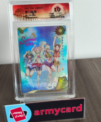 CCG10 KAYOU Official Naruto TCG Card NR-PR-056 Summer Vibes | eBay